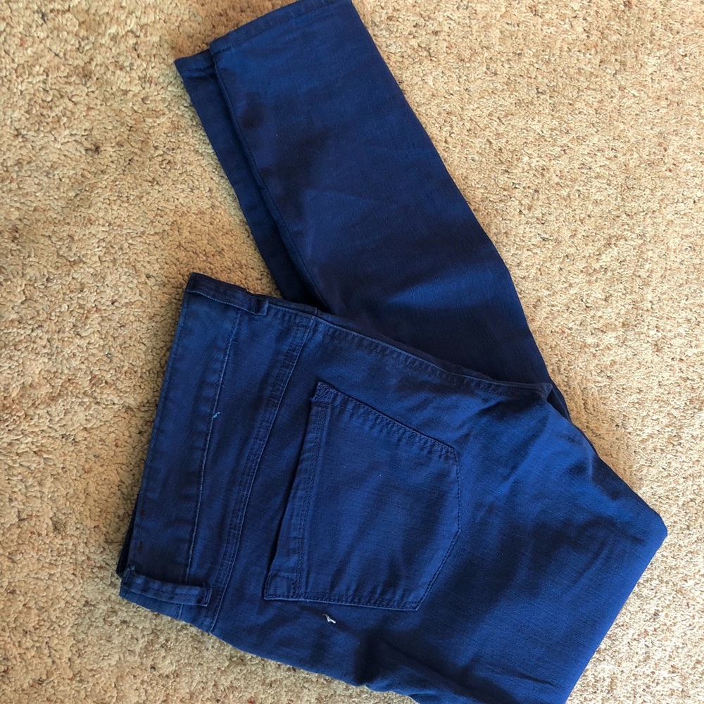 Cobalt Blue Express Skinnies-Size 12